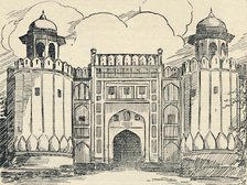 'The Main Gate - Lahore Fort', 1936. Creator: Unknown.