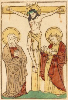Christ on the Cross, in or before 1470. Creator: Unknown.