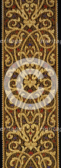 Ribbon, France, c. 1870. Creator: Unknown.