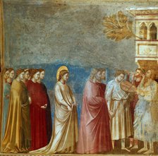 Wedding Procession (From the cycles of The Life of the Blessed Virgin Mary), 1304-1306. Creator: Giotto di Bondone (1266-1377).