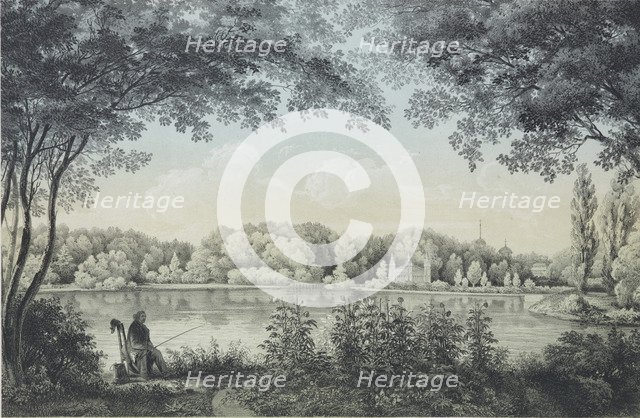 View of the Shablykino Estate, 1840.