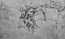 'Allegory of Ingratitude and Envy', c1480 (1945). Artist: Leonardo da Vinci.