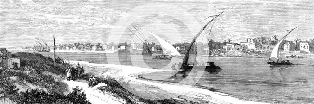 The Great Military Disaster in the Soudan: Khartoum, the capital of the Soudan..., 1883. Creator: Unknown.