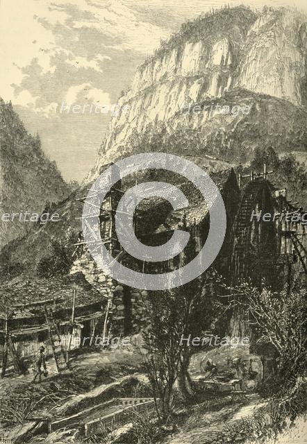 'Cumberland Gap, from the East', 1872.  Creator: W.H. Morse.