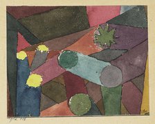 Abstract Garden Twilight, 1914. Creator: Klee, Paul (1879-1940).