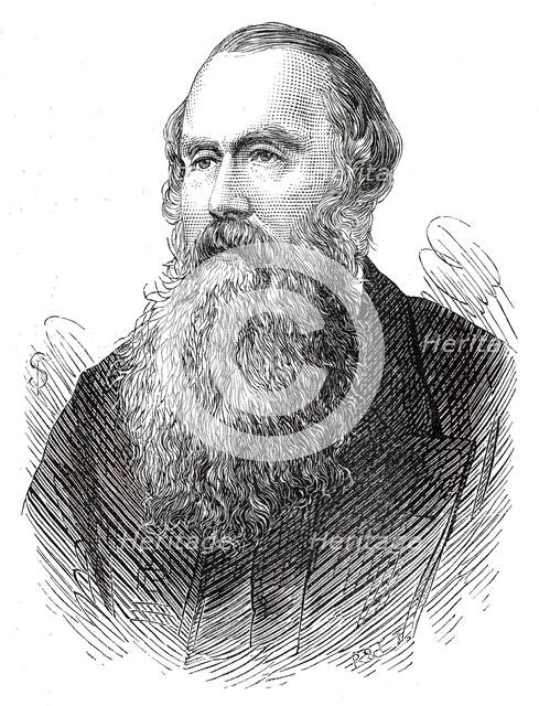 The late Mr. Evan Leigh, C.E., 1876. Creator: Unknown.