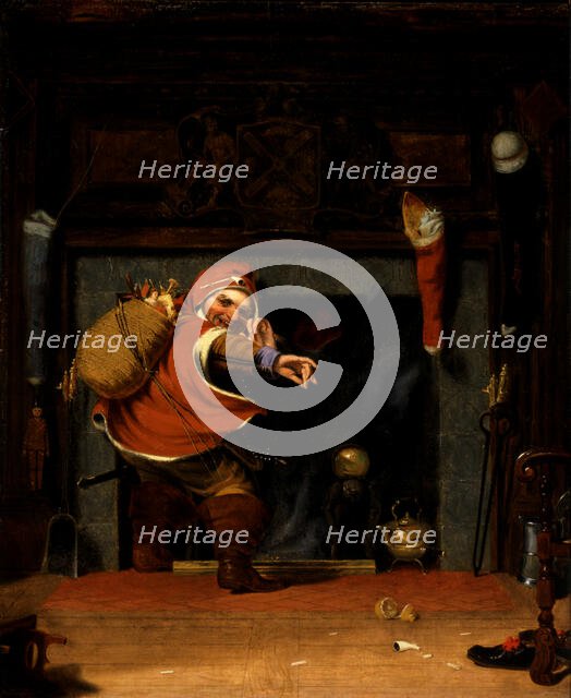 St. Nicholas, ca. 1837. Creator: Robert Walter Weir.