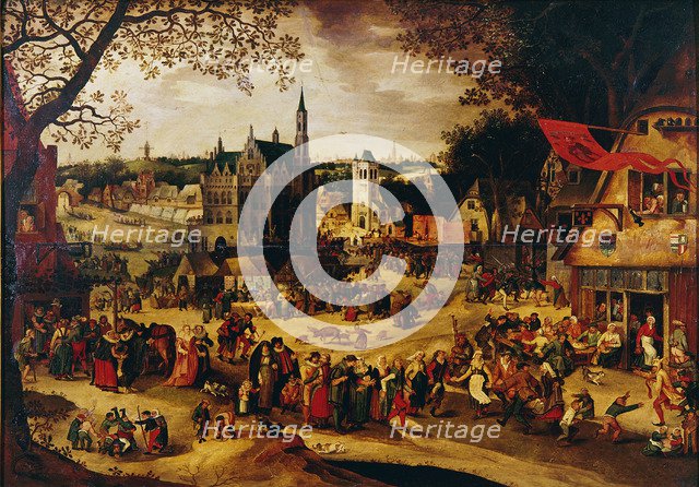 Kermis, c.1600-1605. Artist: Vinckboons, David (1576-1629)