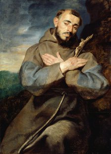 Saint Francis, c. 1615. Creator: Peter Paul Rubens.