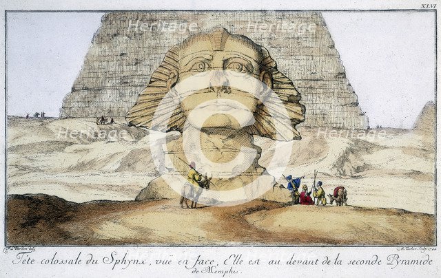 The Sphinx, Egypt, 1744. Artist: Unknown