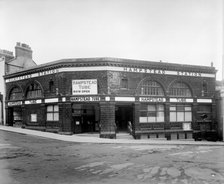 Hampstead Underground Station, Hampstead, London, 1907. Artist: Bedford Lemere and Company
