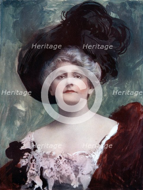 Cecil Raleigh (1856-1914), English actress, c1902.Artist: Fellows Willson