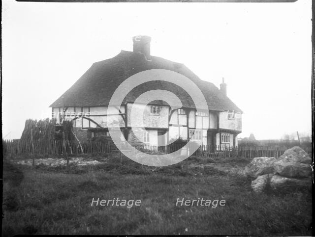 Blue House, Chartway Street, East Sutton, Maidstone, Kent, 1904. Creator: Katherine Jean Macfee.
