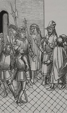 Cem Sultan, (1459-1495) imprisoned in Rome, 1495 (1496), 1877.  Creator: Unknown.