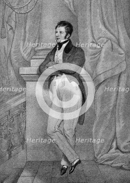Captain Frederick Marryat (1792-1848), English novelist, 19th century (1908). Artist: Unknown