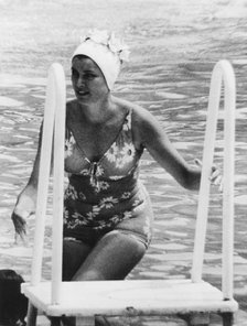 Princess Grace of Monaco at the beach in Monte Carlo, c1970s. Artist: Unknown