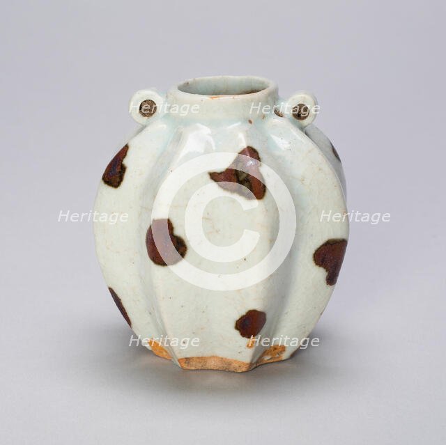 Lobed Jar in Form of Balambing (Philippine Island Star Fruit), Yuan dynasty, first half of 14th cent Creator: Unknown.