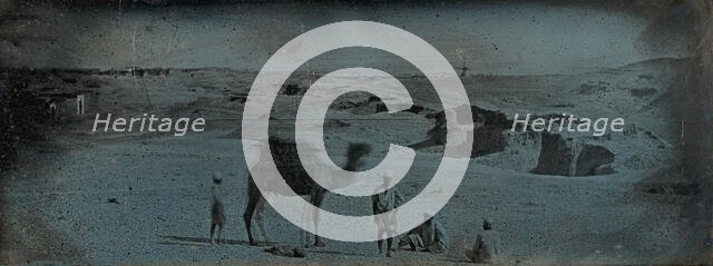 Desert near Alexandria, 1842. Creator: Joseph Philibert Girault De Prangey.