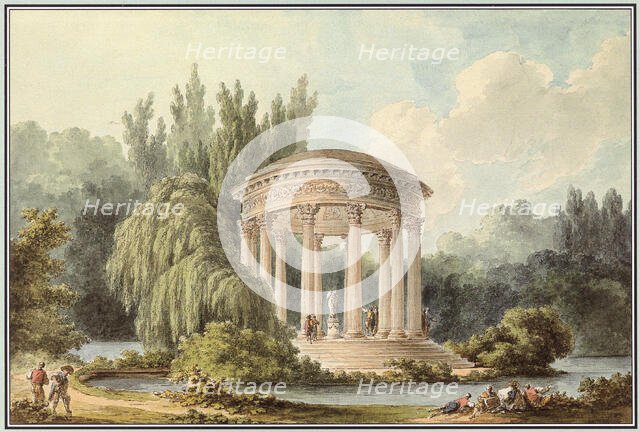 Temple de l'Amour, 1786. Creator: Châtelet, Claude-Louis (1753-1795).