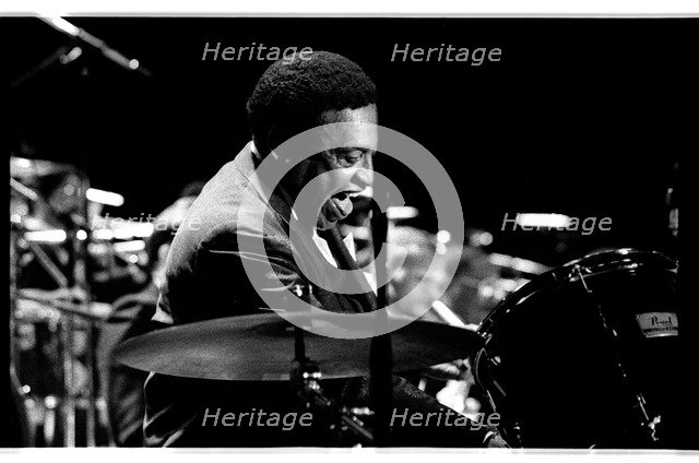 Lionel Hampton, Lewisham Town Hall, 1989.   Artist: Brian O'Connor.