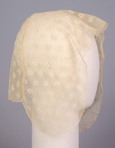 Cap, American, 1840-60. Creator: Unknown.