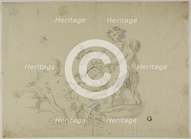 Putti Bacchanal, n.d. Creator: Carlo Amalfi.