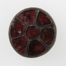 Disk Brooch, Frankish, 6th century. Creator: Unknown.