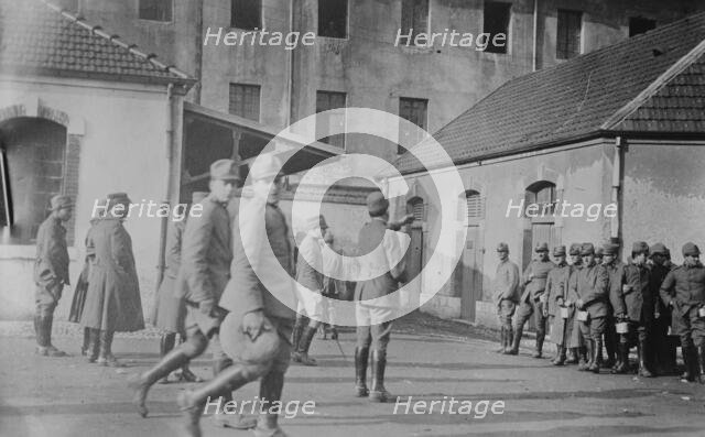 Italian soldiers, Chambery, 13 June 1918?. Creator: Bain News Service.