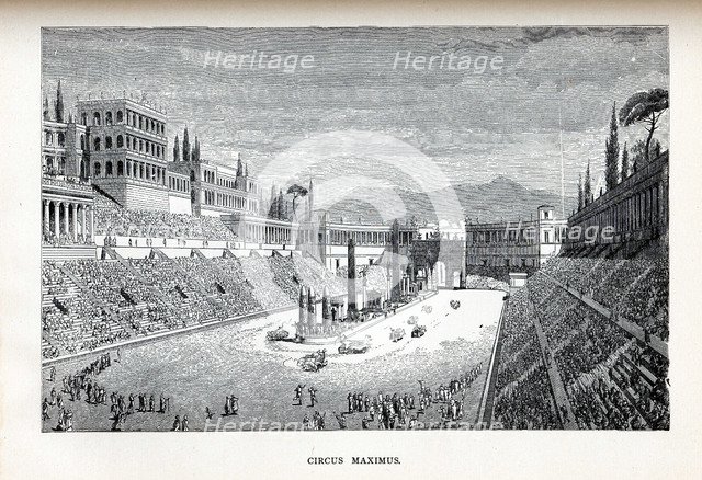 Circus Maximus, 1882. Artist: Anonymous  