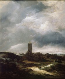 'View of Egmond-an-Zee', c1655. Artist: Jacob van Ruisdael