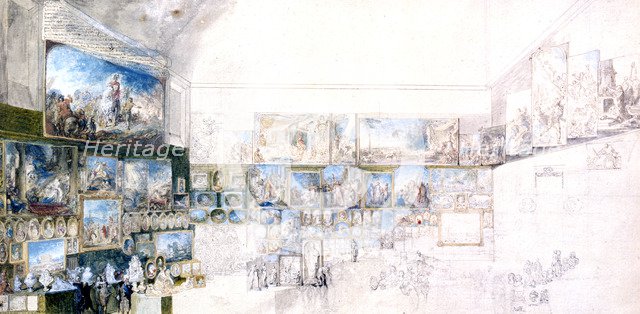 'Cabinet of Drawings', c1744-1780. Artist: Gabriel de Saint-Aubin