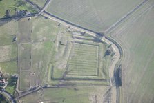 Hawton moated site and ridge and furrow earthworks, Nottinghamshire, 2015. Creator: Historic England.