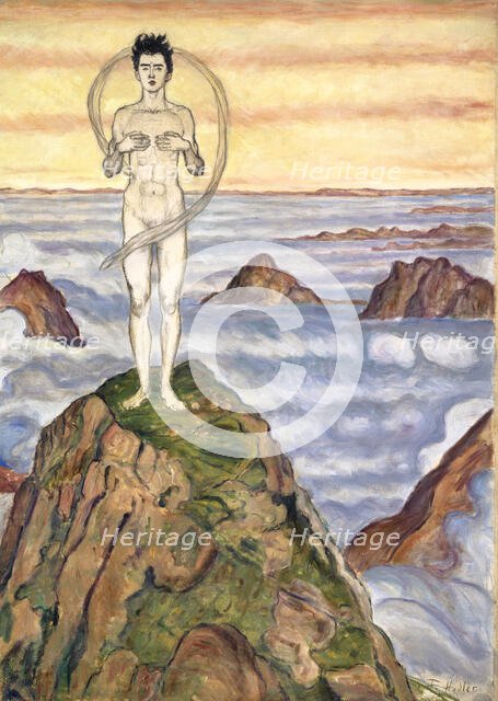 View Into Infinity, c. 1903. Creator: Hodler, Ferdinand (1853-1918).