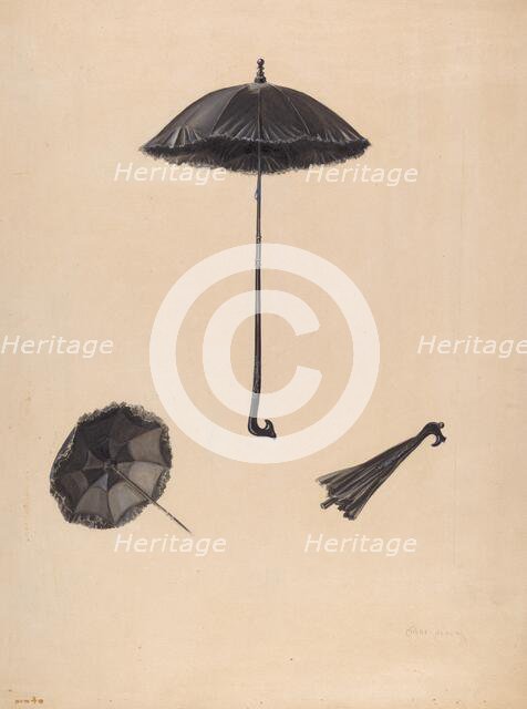 Parasol, c. 1938. Creator: Marie Alain.