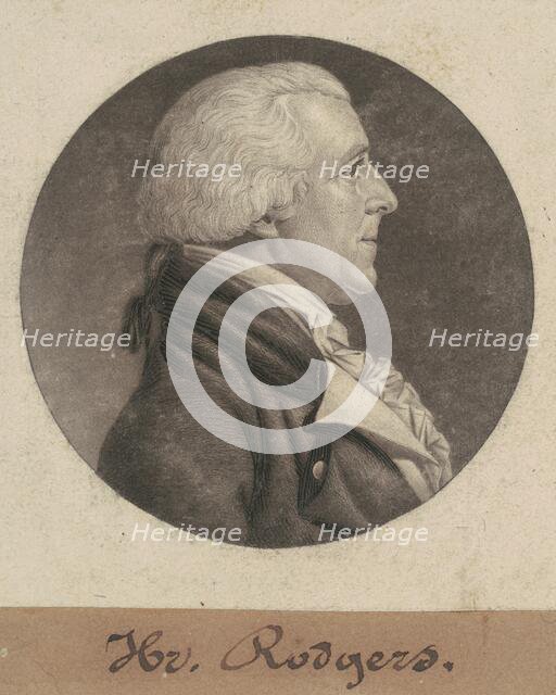 Henry Rogers, 1806. Creator: Charles Balthazar Julien Févret de Saint-Mémin.