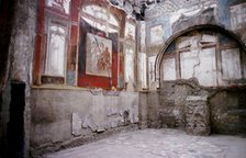 The Shrine of the Augustales, Herculaneum, Italy. Artist: Unknown