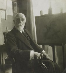 Portrait of Odilon Redon (1840-1916) , 1913. Creator: Anonymous.