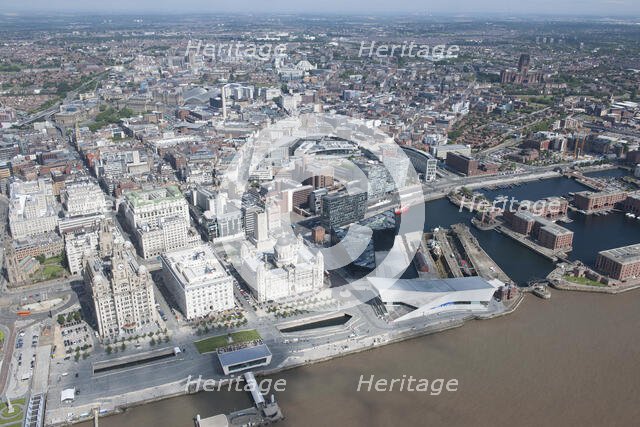 The Liverpool Waterfront and Royal Albert Dock, Liverpool, 2015. Creator: Historic England.
