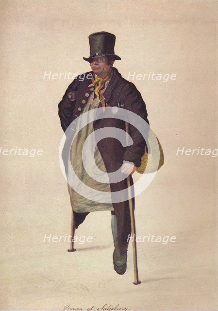 'Drawn at Salisbury', c1800. Artist: George Scharf.