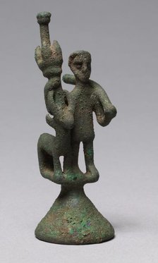 Warrior and Bull, c. 800-500 BC. Creator: Unknown.