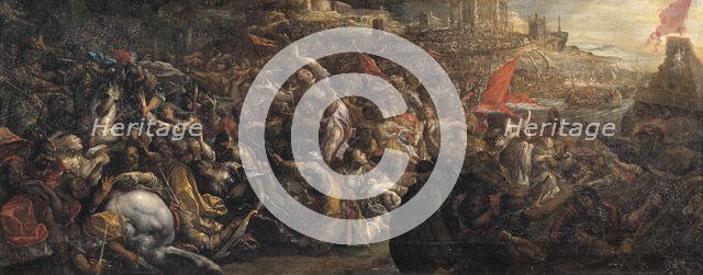 The Rape of the Sabines, 16th century. Creator: Unknown.