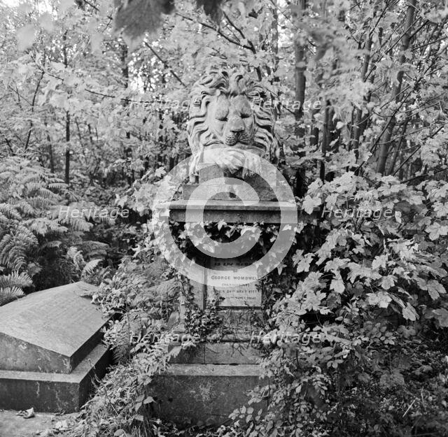 Wombwell Monument, Highate Cemetery, Swains Lane, Camden, London, 1977-78.  Creator: John Gay.