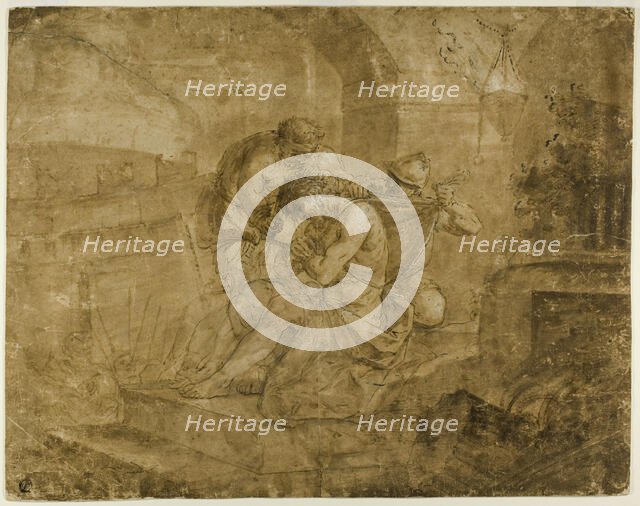 Christ Stripped of His Garments, n.d. Creators: Lorenzo Garbieri, Jesus Christ.