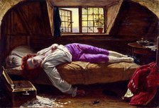 Chatterton (The Death of Chatterton), 1856. Creator: Henry Wallis.