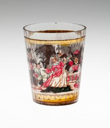 Beaker, Bohemia, c. 1730. Creator: Bohemia Glass.