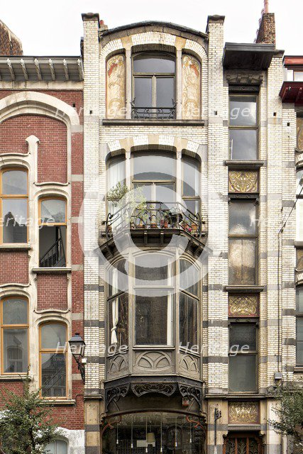 20-22 Rue Ernest Solvay, (1906), c2014-2017. Artist: Alan John Ainsworth.