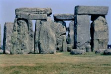 Ruins of Stonehenge.