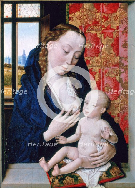'Mary and Child', c1465. Creator: Dieric Bouts.