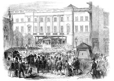 The Edinburgh Election, 1856.  Creator: Unknown.