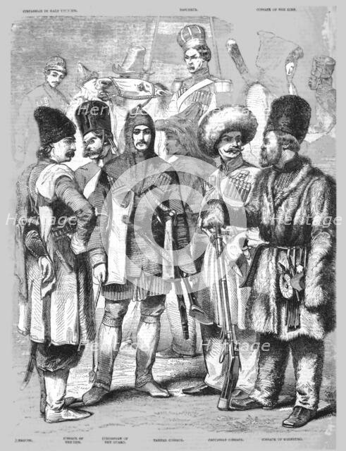 'Irregular Troops; The Russian Army c1854', 1854. Creator: Unknown.